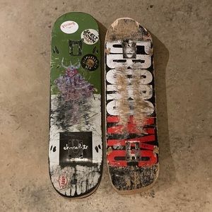 Two skate decks